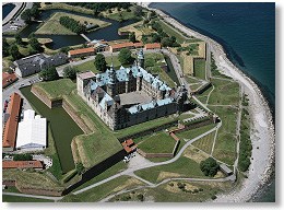 Kronborg Castle - arial view